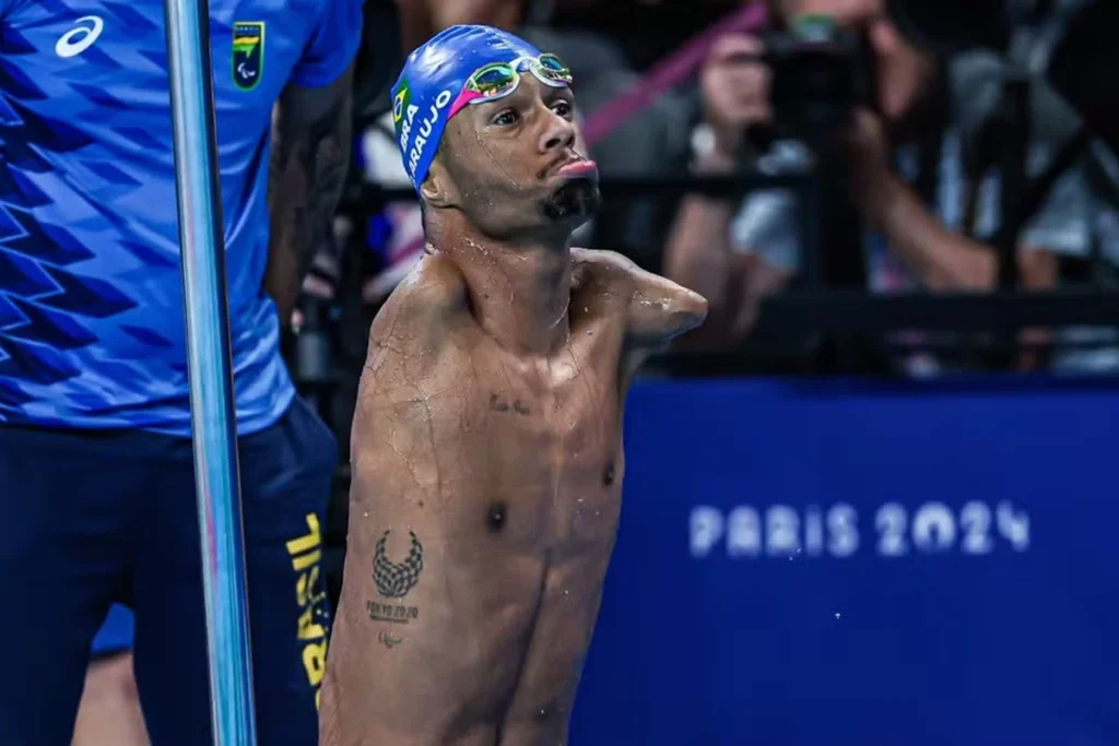 Mundial Paralímpico de Natação Gabriel Araújo o Gabrielzinho