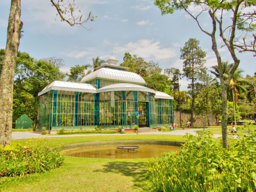 Palácio de cristal em Petrópolis